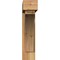 Ekena Millwork Thorton Block Rough Sawn Bracket w/ Offset Brace, Western Red Cedar, 6"W x 26"D x 26"H BKT0604X26X26THR05RWR - alternate 2
